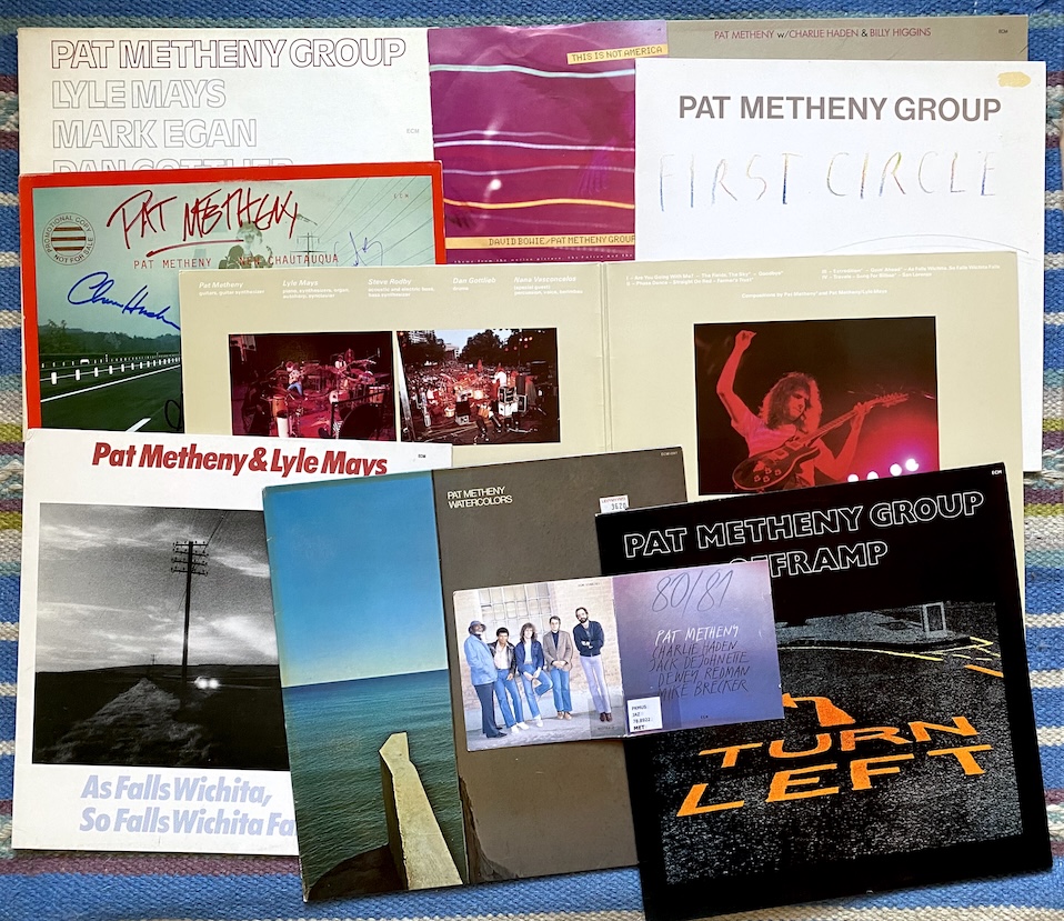 Pat Methenyn ja Pat Metheny Groupin tuotantoa ECM Records -kaudelta. Kuva: Tuomas Pelttari