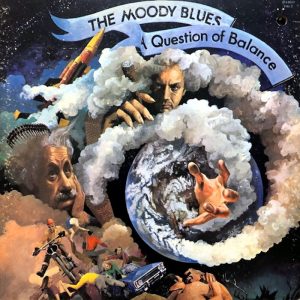 The Moody Blues: A Question Of Balance (Threshold 1970). Kansitaide: Phil Travers