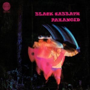 Black Sabbath: Paranoid (Vertigo 1970). Kansitaide ja kannen valokuva: Keef [Keith MacMillan]