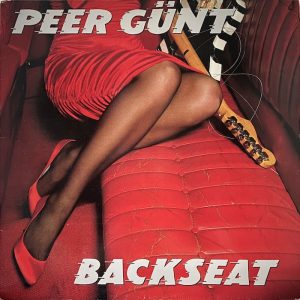 Peer Günt: Backseat (Euros Records 1986). Kannen valokuva: Riitta Sourander. Layout: Jani