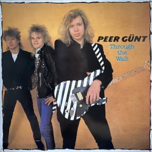 Peer Günt: Through The Wall (Euros Records 1985). Kansitaide ja valokuva: Jani