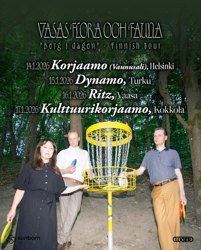 Vasas flora och fauna Finnish Tour. Sunborn & Luger 2026.