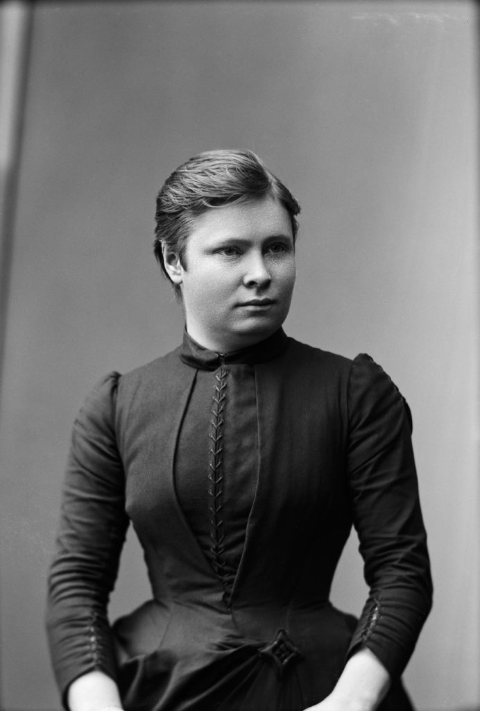 Ida Moberg. Kuva: Daniel Nyblin 1891. Museovirasto / Finna