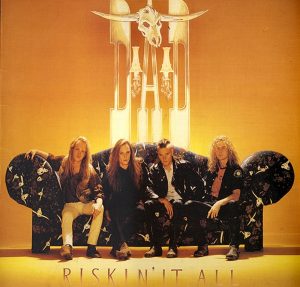 D-A-D: Riskin' It All (Warner Bros. 1991). Kannen valokuva: Per Kruse