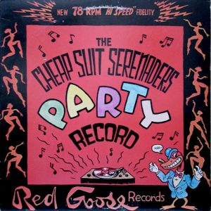 R. Crumb And His Cheap Suit Serenaders: Party Record (Red Goose Records 1978). Kansitaide: Robert Crumb