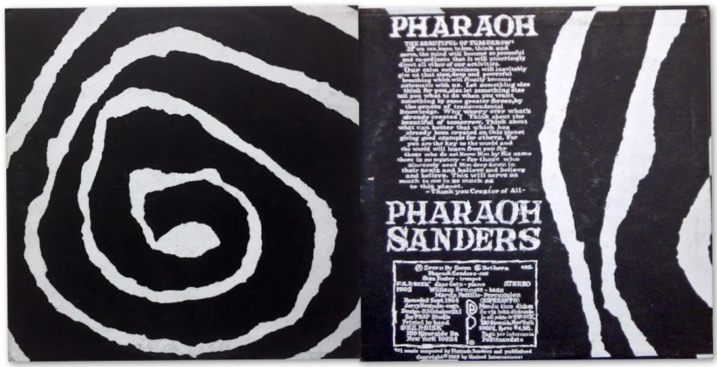 Pharoah Sanders • Pharaoh (ESP-Disk' 1965). Banneri